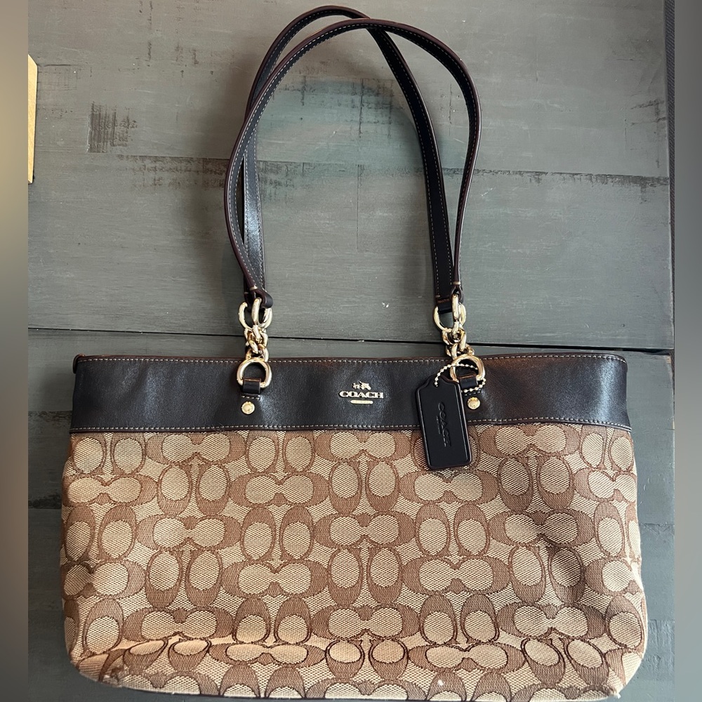 Coach Sophia Chain Tote